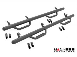 Toyota Tundra Side Steps - Nerf Steps - Rough Country - Crewmax - 5'7" Bed Toyota Tundra Side Steps - Nerf Steps - Rough Country - Crewmax - 5'7" Bed